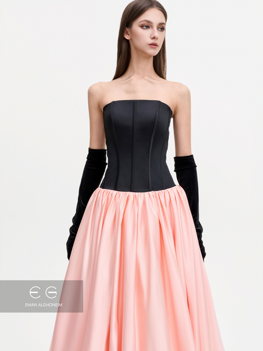 black and pink