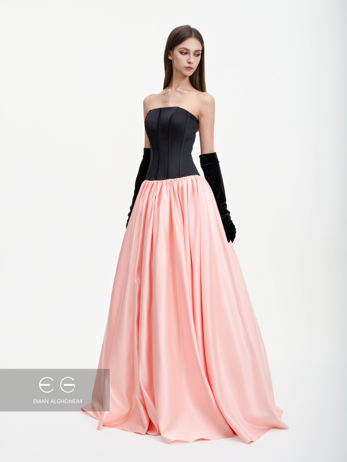 black and pink