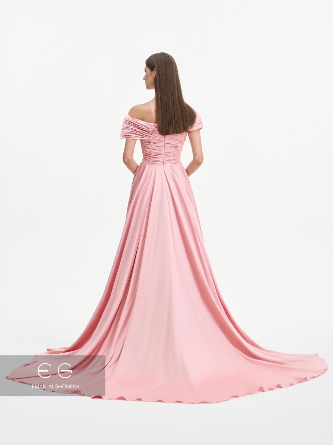 baby pink drape