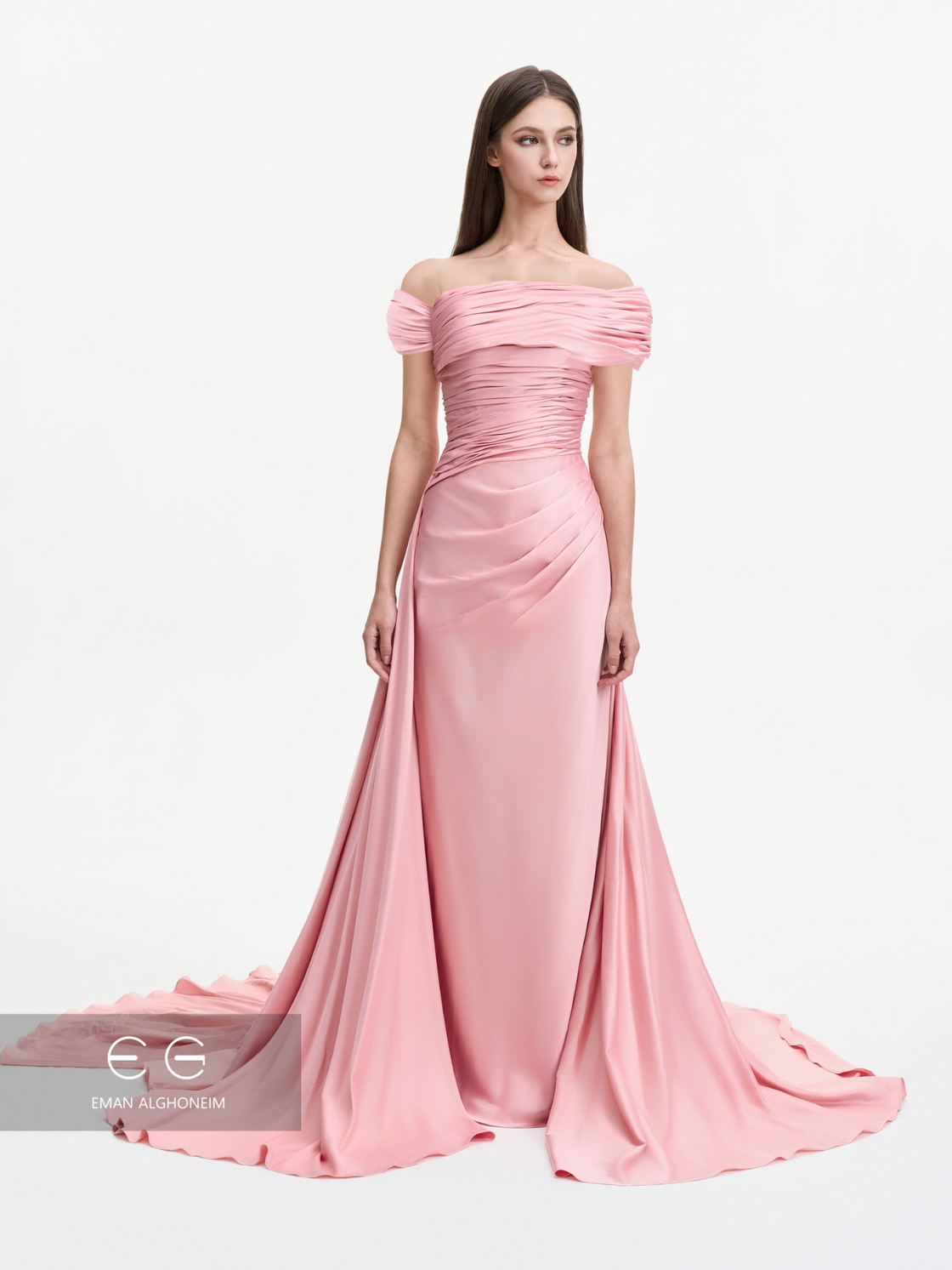 baby pink drape