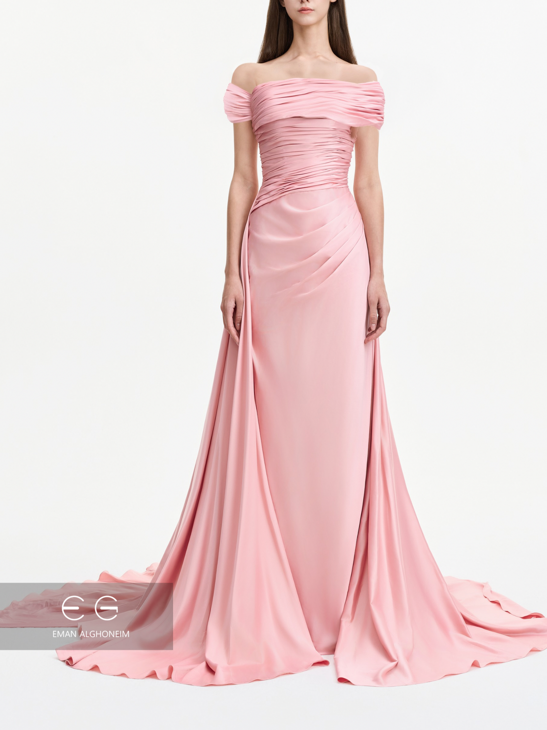 baby pink drape