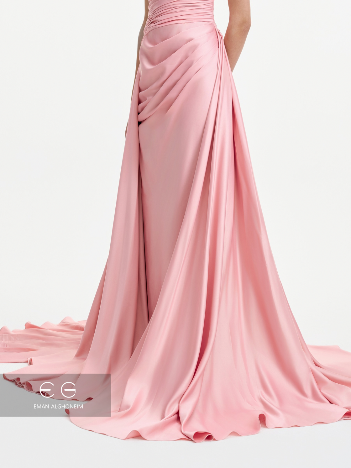 baby pink drape
