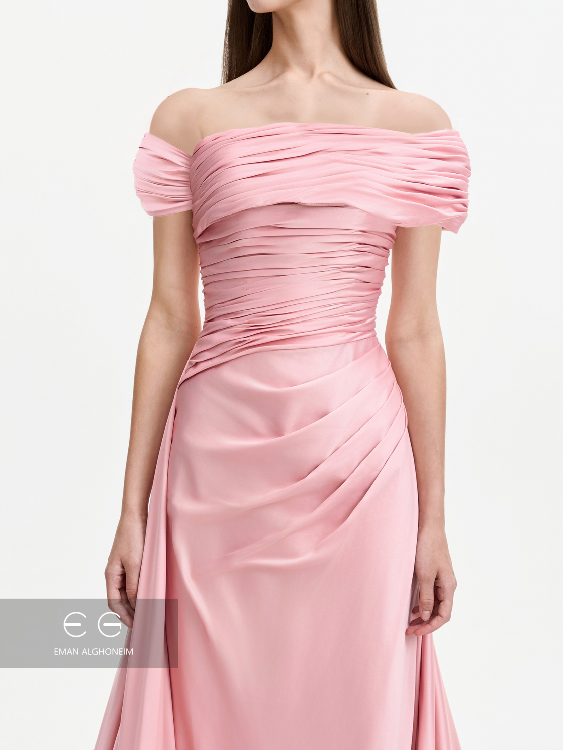 baby pink drape