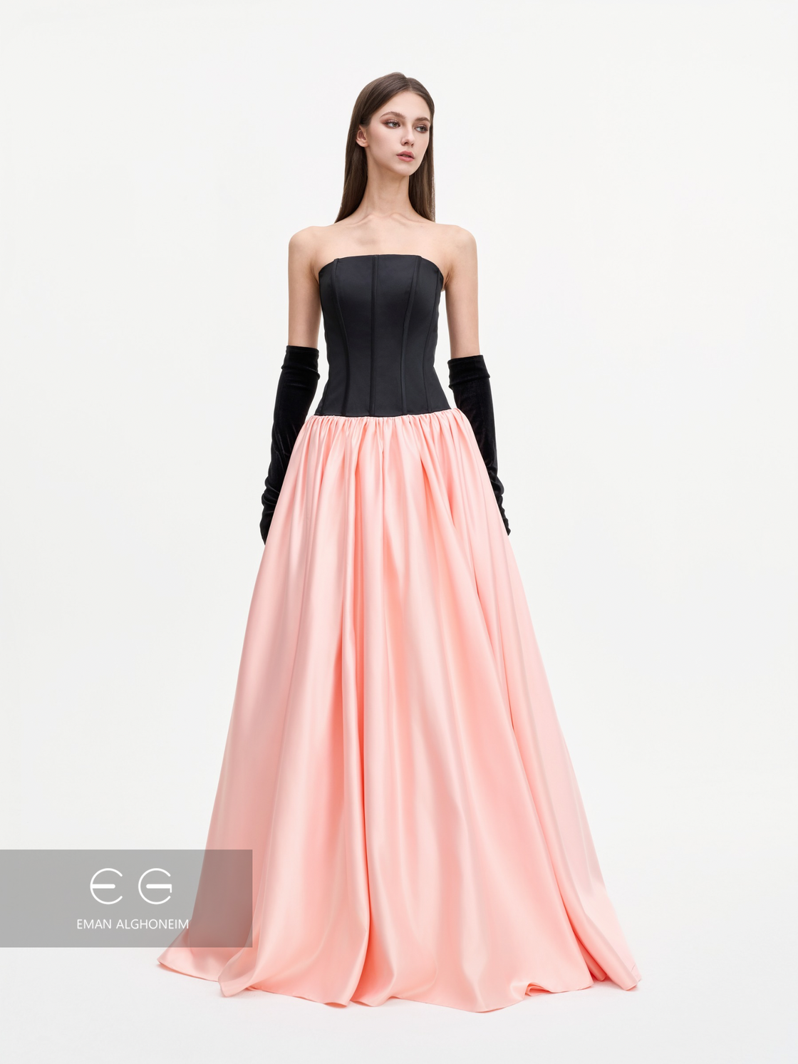 black and pink