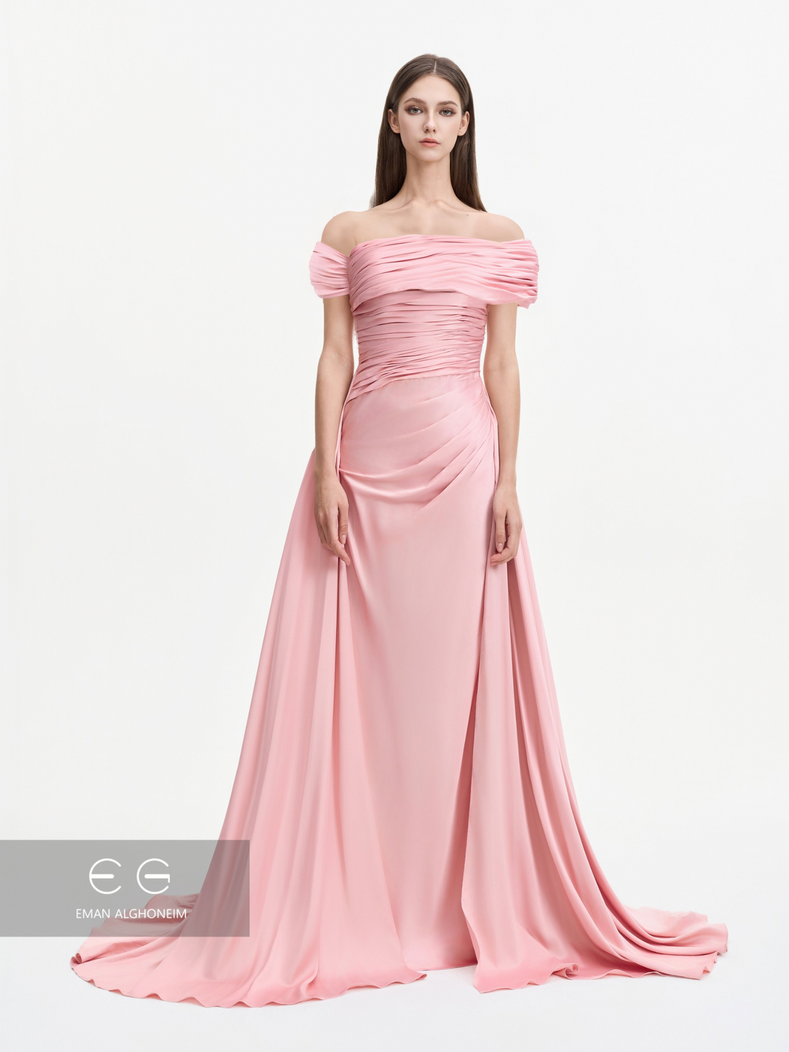 baby pink drape